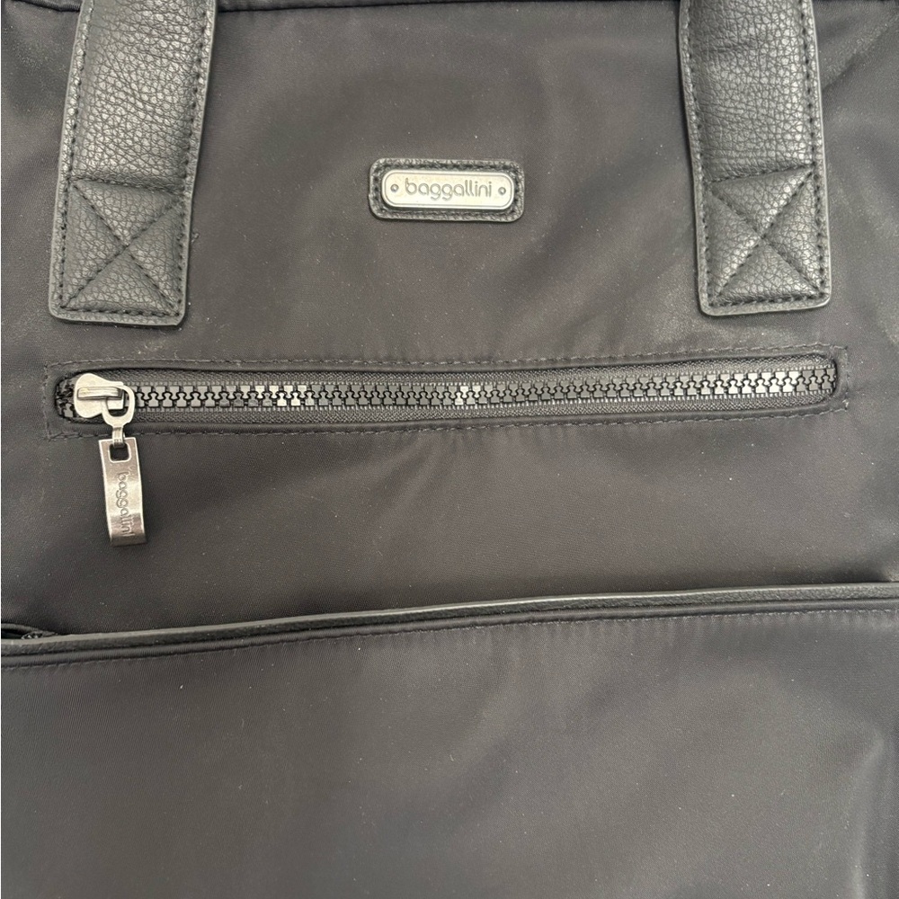 Baggallini Black Laptop Backpack - Picture 2 of 9